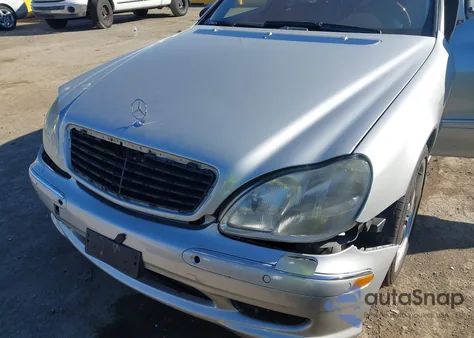2002 Mercedes-Benz S 430 from USA, damaged, VIN WDBNG70J12A287380